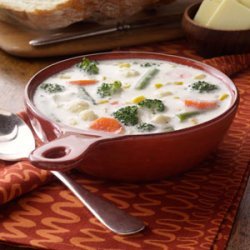 Winning Cream of Vegetable Soup