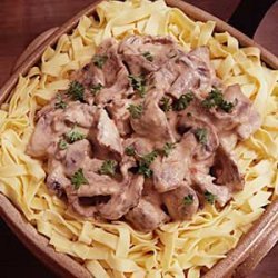 Round Steak Stroganoff