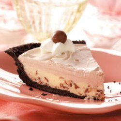 Chocolate Malt Shoppe Pie