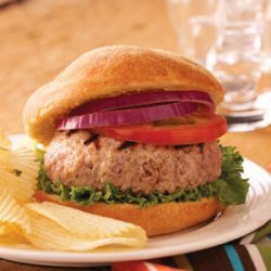 Stuffed Pork Burgers