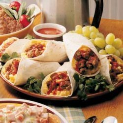 Zesty Breakfast Burritos