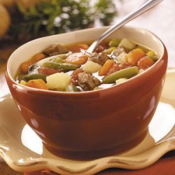 Slow-Cooker Vegetable Soup