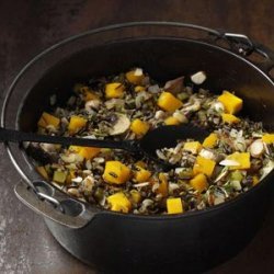 Wild Rice and Squash Pilaf