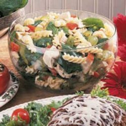 Chicken Spinach Pasta Salad