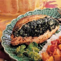 Spinach-Stuffed Chicken