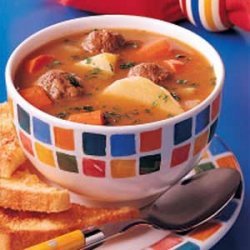 Simple Meatball Stew