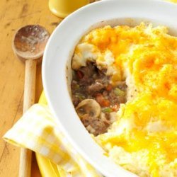 Mashed Potato Beef Casserole