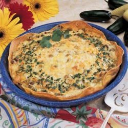 Corn Tortilla Quiche