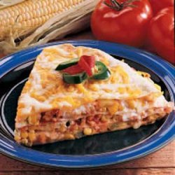 Egg and Corn Quesadilla