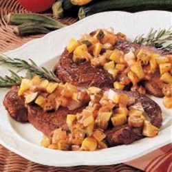 Steak with Squash Medley