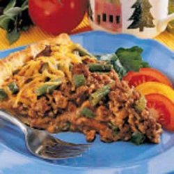 Beef 'n' Green Bean Pie