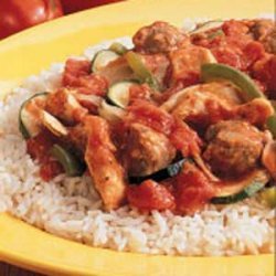 Chicken Sausage Skillet