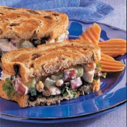 Waldorf Turkey Sandwiches