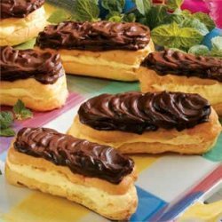 Sugar-free Chocolate Eclairs