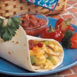 Suppertime Egg Burritos