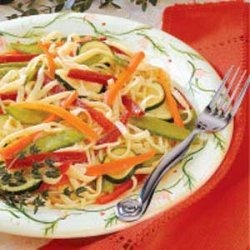 Colorful Linguine Salad