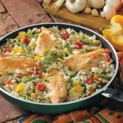 Chicken Rice Skillet