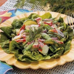 Dilled Crab Salad