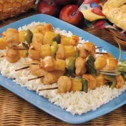 Plum-Glazed Chicken Kabobs