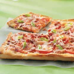 Turkey Tomato Pizza