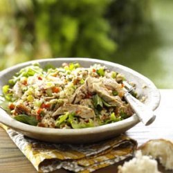 Brown Rice Salad with Grilled Chicken