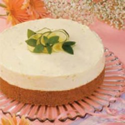 White Chocolate Lime Mousse Cake