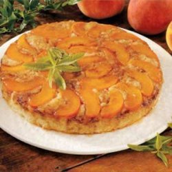 Makeover Peach Upside-Down Cake