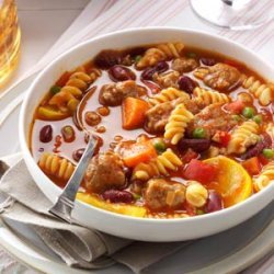 Sausage Pasta Stew