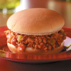 Slow-Cooked Turkey Sloppy Joes