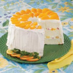 Fruit-Filled Angel Food Torte