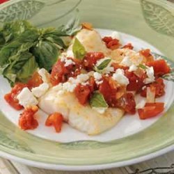 Feta Tomato-Basil Fish