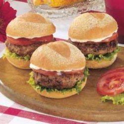 Beef 'n' Pork Burgers