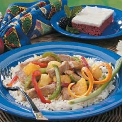 Orange Pork Stir-Fry