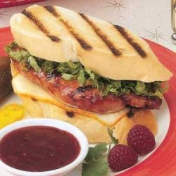 Raspberry Chicken Sandwiches