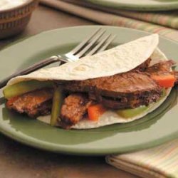 Flank Steak Fajitas