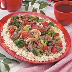 Teriyaki Beef Stir-Fry