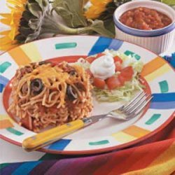 Southwestern Spaghetti Casserole