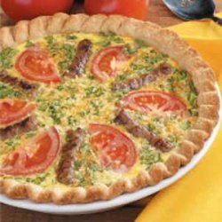 Sausage Garden Quiche