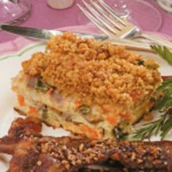 Ham Vegetable Strata