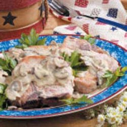 Pork Chops in Mustard Cream Sauce