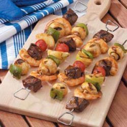 Steak and Shrimp Kabobs