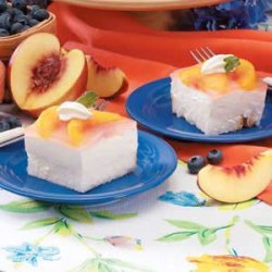 Peach Angel Dessert