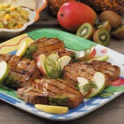 Dijon Grilled Pork Chops