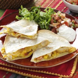 Apple Chicken Quesadillas