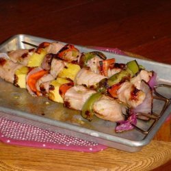 South Pacific Pork Kabobs