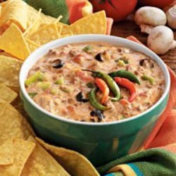 Cheesy Beef Taco Dip