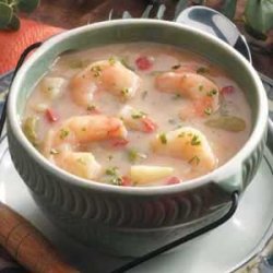 Low-Fat Shrimp Chowder