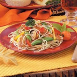 Szechuan Chicken Noodle Toss