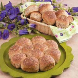 Three Grain Pan Rolls