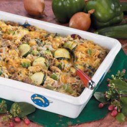 Veggie Sausage Strata